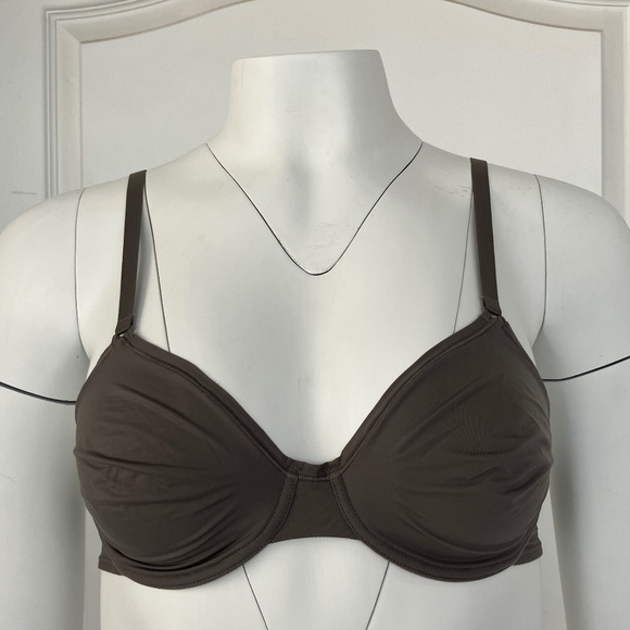 ERES NEW Charcoal Grey soft Soyeuse jersey bra 34B - Picture 1 of 5